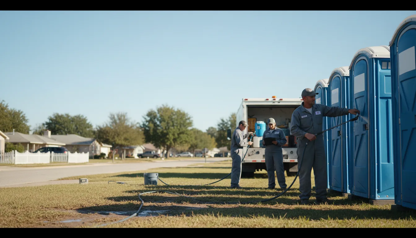 Long-Term Portable Toilet Rental in Oklaunion, TX near me